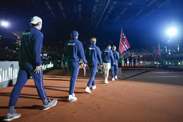 Tennis, Davis Cup, Norwegen - China