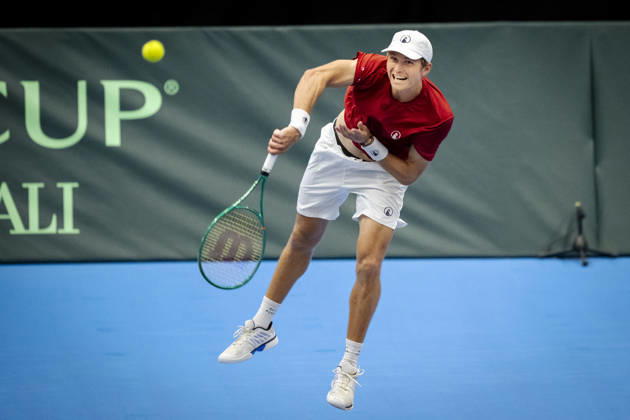 Tennis, Davis Cup, Dänemark - Bulgarien