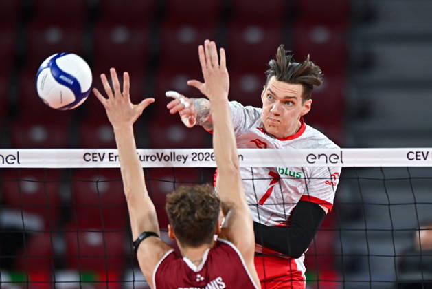 Volleyball, EM, Polen - Lettland
