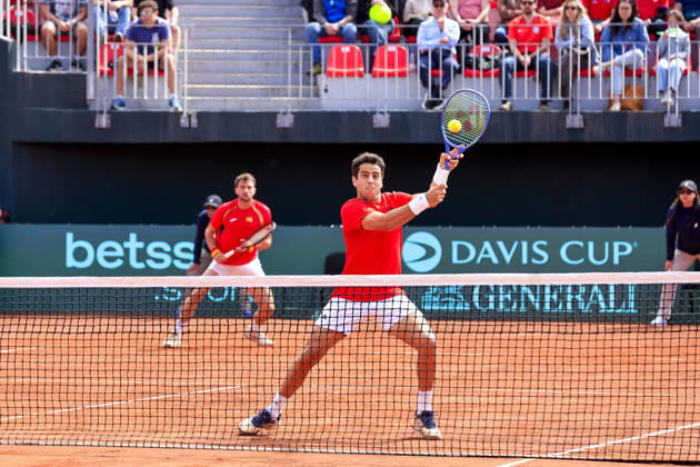 Tennis, Davis Cup, Chile - Spanien