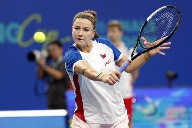 Tennis, Billie Jean King Cup, Finals, Tschechien - Großbritannien