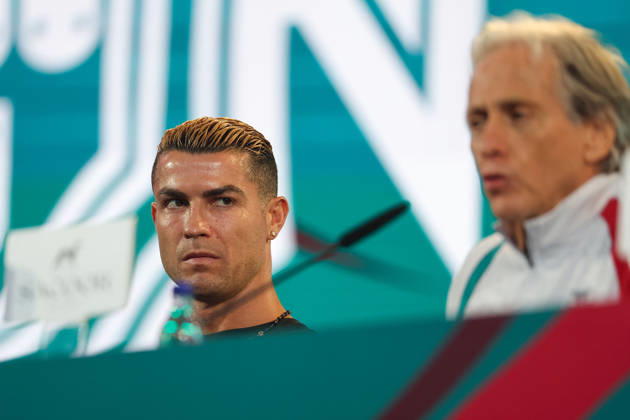 Fußball, Cristiano Ronaldo verlässt Teamcamp von Portugals Nationalteam, Archivbilder
