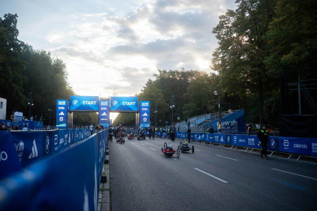 BERLIN, GERMANY - SEPTEMBER 27, 2026: The Start area of 52. BMW Berlin Marathon at Berlin on September 27, 2026 in Berlin, Germany. Copyright: xBEAUTIFULxSPORTS Kuehnx
