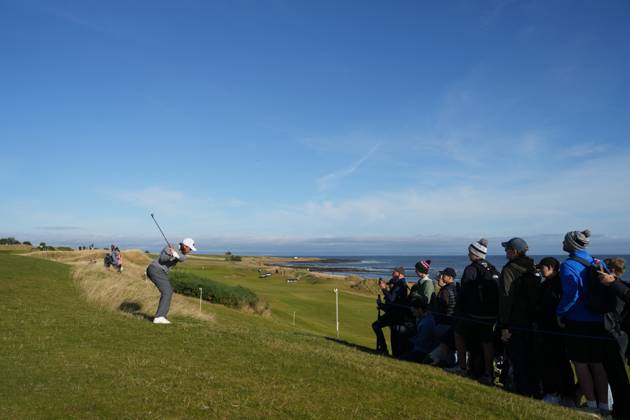 Golf, DP World Tour, Alfred Dunhill Links Championship at Kingsbarns
