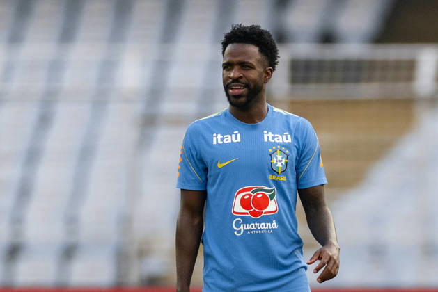 KOLKATA, INDIA - OCTOBER 2: Vinicius Junior of Brazil looks on during pre match trainning session a head of the India football friendly 2026 match between India and Brazil at the Vivekananda Yuba Bharati Krirangan (VYBK) Stadium in Kolkata, India on 2nd October, 2026 Copyright: xUnnatixNaidu SPPx Sportspressphoto_SPR243761