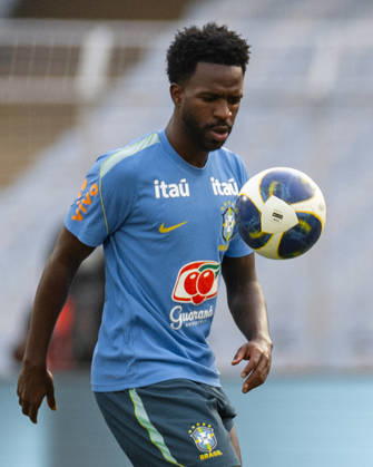 KOLKATA, INDIA - OCTOBER 2: Vinicius Junior of Brazil controls the ball during pre match trainning session a head of the India football friendly 2026 match between India and Brazil at the Vivekananda Yuba Bharati Krirangan (VYBK) Stadium in Kolkata, India on 2nd October, 2026 Copyright: xUnnatixNaidu SPPx Sportspressphoto_SPR243775