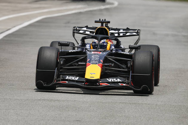 F1 - BAHRAIN GRAND PRIX IN MALAYSIA 2026 03 VERSTAPPEN Max (nld), Red Bull Racing Ford RB22, action during the 2026 Formula 1 Bahrain Grand Prix in Malaysia, 16th round of the 2026 Formula One World Championship, WM, Weltmeisterschaft from October 2 to 4, 2026 on the Sepang International Circuit, in Sepang, Malaysia - SepangMalaysia  Copyright: xXavixBonillax