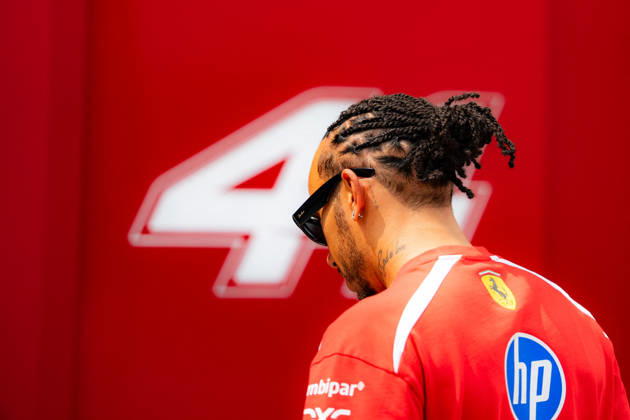 2026 Formula 1 Gulf Air Bahrain Grand Prix - Malaysia Lewis Hamilton 44 of Scuderia Ferrari HP poses during the 2026 Formula 1 Gulf Air Bahrain Grand Prix in Sepang, Malaysia on October 3, 2026. Photo by Antoine Lapeyre Reveries Agency ABACAPRESS.COM Kuala Lumpur Malaysia  Copyright: xAntoinexLapeyre ReveriesxAgency ABACAx