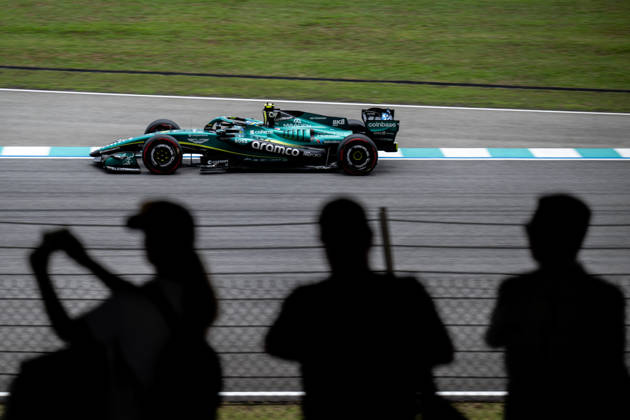 F1 - BAHRAIN GRAND PRIX IN MALAYSIA 2026 14 ALONSO Fernando (spa), Aston Martin F1 Team AMR26, action during the 2026 Formula 1 Bahrain Grand Prix in Malaysia, 16th round of the 2026 Formula One World Championship, WM, Weltmeisterschaft from October 2 to 4, 2026 on the Sepang International Circuit, in Sepang, Malaysia - SepangMalaysia  Copyright: xALBERTOxVIMERCATIx