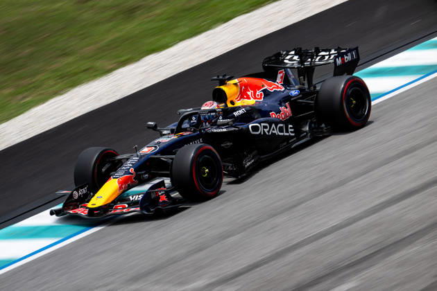 F1 - BAHRAIN GRAND PRIX IN MALAYSIA 2026 03 VERSTAPPEN Max (nld), Red Bull Racing Ford RB22, action during the 2026 Formula 1 Bahrain Grand Prix in Malaysia, 16th round of the 2026 Formula One World Championship, WM, Weltmeisterschaft from October 2 to 4, 2026 on the Sepang International Circuit, in Sepang, Malaysia - SepangMalaysia  Copyright: xALBERTOxVIMERCATIx