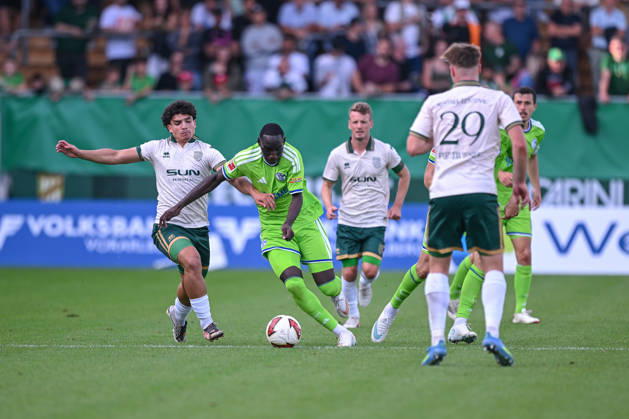 October 3, 2026, Soccer, 2026–2027 Season, Friendly Match, SC Austria Lustenau vs. FC Schalke 04, Paul Ndiaye, FC Schalke 04 xRHR PHOTO YYx Copyright: KROEGER RHR-FOTOx RHR-FOTO YY
