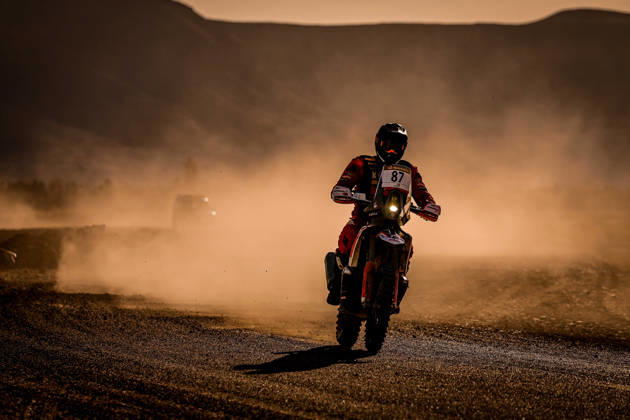 W2RC - RALLYE DU MAROC 2026 87 SERTILHANGES Valentin (fra), Horizon Moto 95, KTM 450 Rally Factory Replica, FIM W2RC, Rally 2 MM, action during the Stage 5 of the Rallye du Maroc 2026, 4th round of the 2026 WR2C Championship from October 3, 2026 around Zagora, Morocco - AgadirMorocco  Copyright: xPauloxMariax