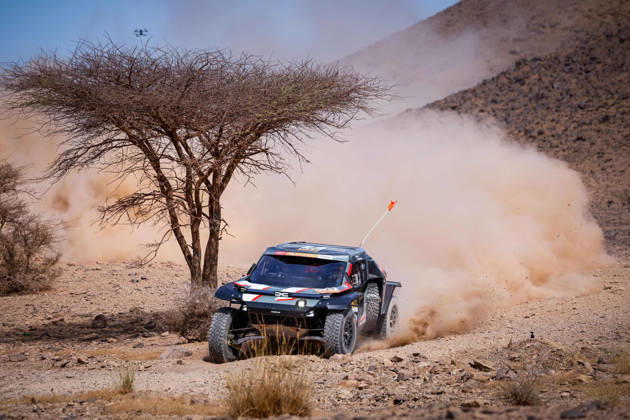 W2RC - RALLYE DU MAROC 2026 219 LOEB Sébastien (fra), BOULANGER Edouard (fra), Dacia Sandrider, The Dacia Sandriders, FIA W2RC, ULT T1+, action, during the Stage 5 of the Rallye du Maroc 2026, 4th round of the 2026 WR2C Championship from October 3, 2026 around Zagora, Morocco - AgadirMorocco Copyright: xFREDERICxLExFLOCxHx