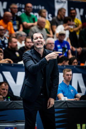 BB 1BL Men s Syntainics MBC vs. Ratiopharm Ulm (Ty Harrelson) during the 2026–2027 season in the 1 EasyCredit Bundesliga on Matchday 4 between Syntainics MBC and Ratiopharm Ulm at the Stadthalle Weissenfels on October 3, 2026, in Weissenfels, Saxony-Anhalt, Germany