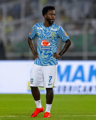KOLKATA, INDIA - OCTOBER 3: Vinicius Junior of Brazil looks on during friendly match between India and Brazil at the Vivekananda Yuba Bharati Krirangan (VYBK) Stadium in Kolkata, India on 3rd October, 2026 Copyright: xUnnatixNaidux Sportspressphoto_SPR245033