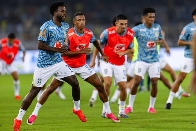 KOLKATA, INDIA - OCTOBER 3: Vinicius Junior of Brazil seen during friendly match between India and Brazil at the Vivekananda Yuba Bharati Krirangan (VYBK) Stadium in Kolkata, India on 3rd October, 2026 Copyright: xUnnatixNaidux Sportspressphoto_SPR245034