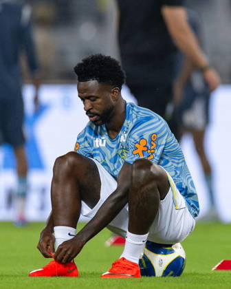 KOLKATA, INDIA - OCTOBER 3: Vinicius Junior of Brazil seen during friendly match between India and Brazil at the Vivekananda Yuba Bharati Krirangan (VYBK) Stadium in Kolkata, India on 3rd October, 2026 Copyright: xUnnatixNaidux Sportspressphoto_SPR245036