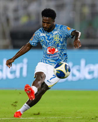 KOLKATA, INDIA - OCTOBER 3: Vinicius Junior of Brazil shoots the ball during friendly match between India and Brazil at the Vivekananda Yuba Bharati Krirangan (VYBK) Stadium in Kolkata, India on 3rd October, 2026 Copyright: xUnnatixNaidux Sportspressphoto_SPR245044