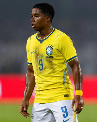 KOLKATA, INDIA - OCTOBER 3: Endrick Felipe Moreira de Sousa of Brazil looks on during friendly match between India and Brazil at the Vivekananda Yuba Bharati Krirangan (VYBK) Stadium in Kolkata, India on 3rd October, 2026 Copyright: xUnnatixNaidux Sportspressphoto_SPR245195
