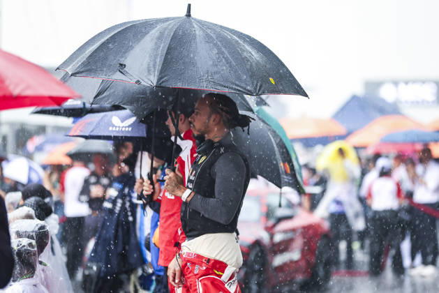 F1 - BAHRAIN GRAND PRIX IN MALAYSIA 2026 HAMILTON Lewis (gbr), Scuderia Ferrari SF-26, portrait on the grid during the 2026 Formula 1 Bahrain Grand Prix in Malaysia, 16th round of the 2026 Formula One World Championship, WM, Weltmeisterschaft from October 2 to 4, 2026 on the Sepang International Circuit, in Sepang, Malaysia - SepangMalaysia  Copyright: xANTONINxVINCENTx