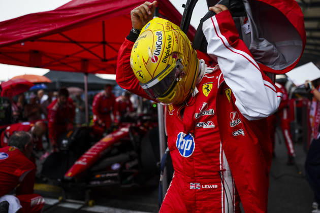 F1 - BAHRAIN GRAND PRIX IN MALAYSIA 2026 HAMILTON Lewis (gbr), Scuderia Ferrari SF-26, portrait during the 2026 Formula 1 Bahrain Grand Prix in Malaysia, 16th round of the 2026 Formula One World Championship, WM, Weltmeisterschaft from October 2 to 4, 2026 on the Sepang International Circuit, in Sepang, Malaysia - SepangMalaysia  Copyright: xANTONINxVINCENTx