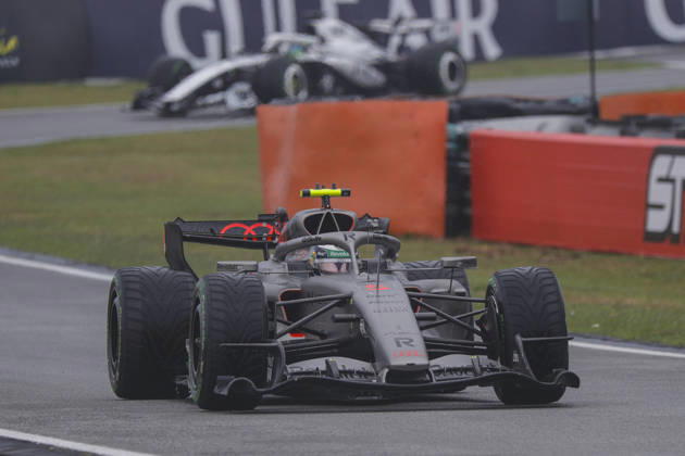 Formula 1 Gulf Air Bahrain Grand Prix in Malaysia 2026 Gabriel Bortoleto (BRA), Audi Revolut F1 Team , R26, Car 5 during Formula 1 Gulf Air Bahrain Grand Prix in Malaysia 2026 on October 4., 2026 in Sepang International Circuit, Sepang, Malaysia Zsombor Toth Sepang Sepang International Circuit Selangor Malaysia Copyright: xZsomborxTothx