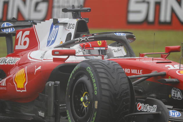 Formula 1 Gulf Air Bahrain Grand Prix in Malaysia 2026 Charles Leclerc (MON), Scuderia Ferrari HP , SF-26, Car 16 during Formula 1 Gulf Air Bahrain Grand Prix in Malaysia 2026 on October 4., 2026 in Sepang International Circuit, Sepang, Malaysia Zsombor Toth Sepang Sepang International Circuit Selangor Malaysia Copyright: xZsomborxTothx