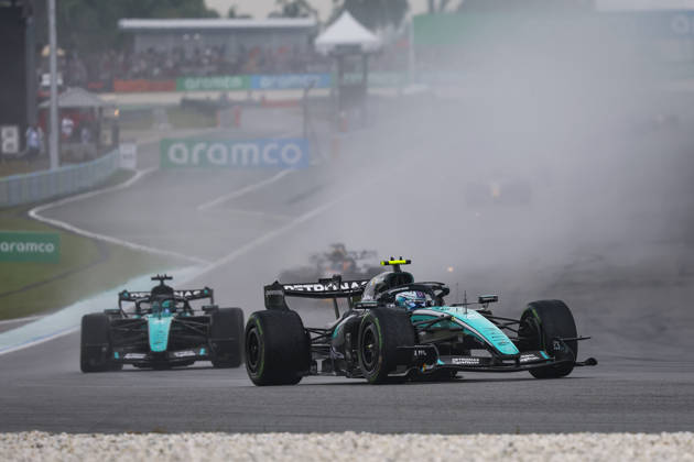 F1 - BAHRAIN GRAND PRIX IN MALAYSIA 2026 12 KIMI ANTONELLI Andrea (ita), Mercedes AMG F1 Team W17, action during the 2026 Formula 1 Bahrain Grand Prix in Malaysia, 16th round of the 2026 Formula One World Championship, WM, Weltmeisterschaft from October 2 to 4, 2026 on the Sepang International Circuit, in Sepang, Malaysia - SepangMalaysia  Copyright: xXavixBonillax