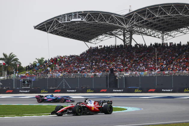 F1 - BAHRAIN GRAND PRIX IN MALAYSIA 2026 16 LECLERC Charles (mco), Scuderia Ferrari SF-26, action during the 2026 Formula 1 Bahrain Grand Prix in Malaysia, 16th round of the 2026 Formula One World Championship, WM, Weltmeisterschaft from October 2 to 4, 2026 on the Sepang International Circuit, in Sepang, Malaysia - SepangMalaysia  Copyright: xANTONINxVINCENTx
