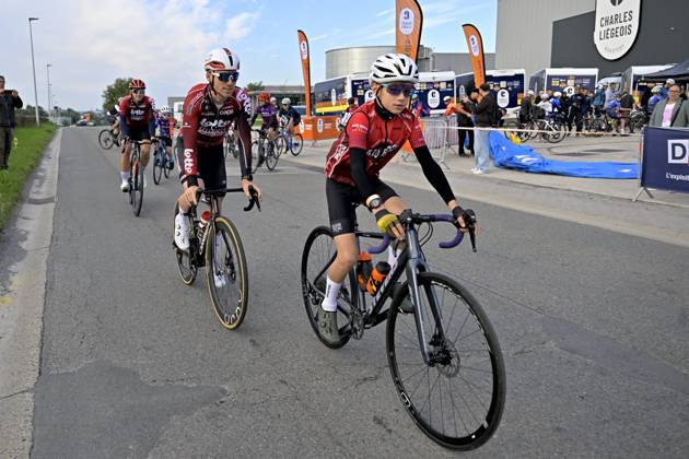 Cycling and Coffee - Lotto Intermarche - Charles Liegeois THIMISTER, BELGIUM - OCTOBER 04 : Illustration picture during the Cycling and Coffee - Lotto Intermarche - Charles Liegeois Fan Day on October 4, 2026 in Thimister, Belgium, 04 10 2026 ( Thimister Belgium  Copyright: xSesx
