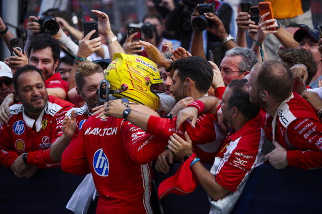 F1 - BAHRAIN GRAND PRIX IN MALAYSIA 2026 HAMILTON Lewis (gbr), Scuderia Ferrari SF-26, portrait during the 2026 Formula 1 Bahrain Grand Prix in Malaysia, 16th round of the 2026 Formula One World Championship, WM, Weltmeisterschaft from October 2 to 4, 2026 on the Sepang International Circuit, in Sepang, Malaysia - SepangMalaysia  Copyright: xALBERTOxVIMERCATIx
