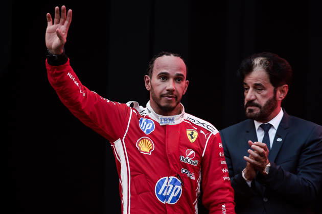 F1 - BAHRAIN GRAND PRIX IN MALAYSIA 2026 HAMILTON Lewis (gbr), Scuderia Ferrari SF-26, portrait during the 2026 Formula 1 Bahrain Grand Prix in Malaysia, 16th round of the 2026 Formula One World Championship, WM, Weltmeisterschaft from October 2 to 4, 2026 on the Sepang International Circuit, in Sepang, Malaysia - SepangMalaysia  Copyright: xEricxAlonsox