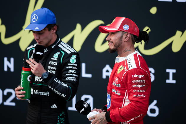 F1 - BAHRAIN GRAND PRIX IN MALAYSIA 2026 HAMILTON Lewis (gbr), Scuderia Ferrari SF-26, portrait during the 2026 Formula 1 Bahrain Grand Prix in Malaysia, 16th round of the 2026 Formula One World Championship, WM, Weltmeisterschaft from October 2 to 4, 2026 on the Sepang International Circuit, in Sepang, Malaysia - SepangMalaysia  Copyright: xEricxAlonsox