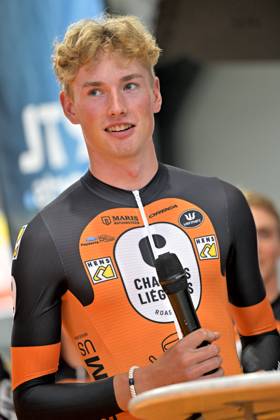 Cycling and Coffee - Lotto Intermarche - Charles Liegeois THIMISTER, BELGIUM - OCTOBER 04 : Solen Keije (NED) of Devo Lotto Intermarche during the Cycling and Coffee - Lotto Intermarche - Charles Liegeois Fan Day on October 4, 2026 in Thimister, Belgium, 04 10 2026 ( Thimister Belgium Copyright: xSesx