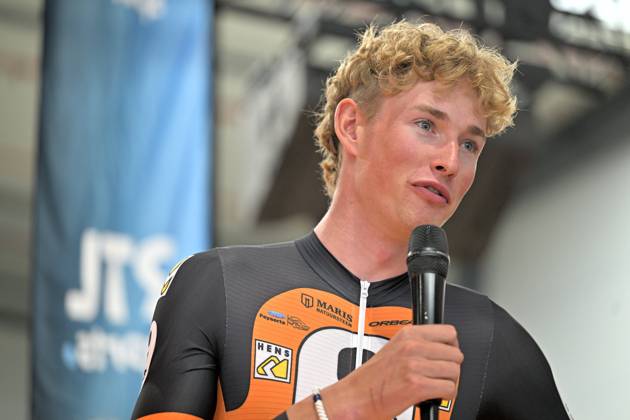 Cycling and Coffee - Lotto Intermarche - Charles Liegeois THIMISTER, BELGIUM - OCTOBER 04 : Solen Keije (NED) of Devo Lotto Intermarche during the Cycling and Coffee - Lotto Intermarche - Charles Liegeois Fan Day on October 4, 2026 in Thimister, Belgium, 04 10 2026 ( Thimister Belgium Copyright: xSesx