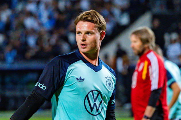 Nations League, Group A, Matchday 4, Greece vs. Germany at Toumba Stadium in Thessaloniki Jonas Urbig Germany Copyright: xBahhoxKarax