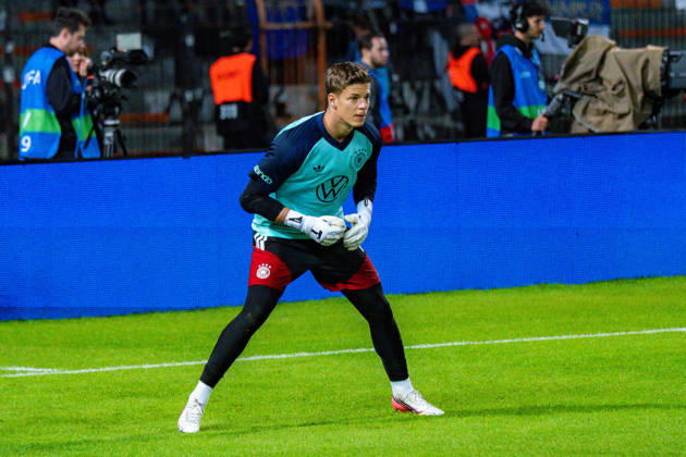 Nations League, Group A, Matchday 4, Greece vs. Germany at Toumba Stadium in Thessaloniki Finn Dahmen Germany Copyright: xBahhoxKarax