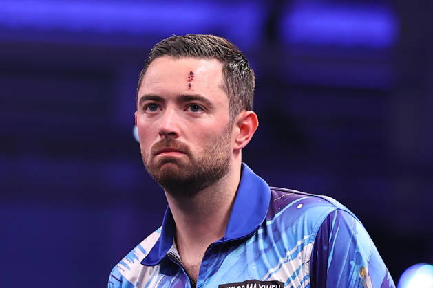 2026 BOYLE Sports World Grand Prix England s Luke Humphries reacts during the 2026 Boyle Sports World Grand Prix Final at Mattioli Arena, Leicester, United Kingdom on 4 October 2026 Credit: Ryan Crockett Every Second Media Editorial use only. All images are copyright Every Second Media Limited. No images may be reproduced without prior permission. Copyright: xIMAGO EveryxSecondxMediax ESM-2198-0106 RyanxCrockettx xEveryxSecondxMediax