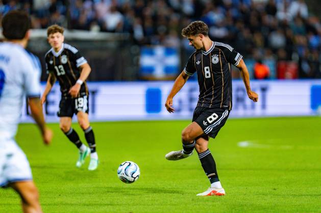 Nations League, Group A, Matchday 4, Greece vs. Germany at Toumba Stadium in Thessaloniki; Tom Bischof, Germany Copyright: xBahhoxKarax