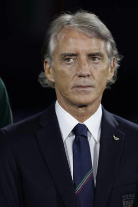 UEFA Nations League football match Italy vs Turkey Roberto Mancini Italian coach of Italy during UEFA Nations League football match (League A, Group A1) between Italy vs Turkey at the Renato Dall Ara stadium in Bologna on October 05, 2026. _BPH1108 Copyright: xAntonioxBalascox