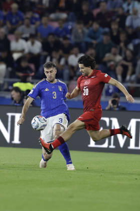 UEFA Nations League football match Italy vs Turkey During UEFA Nations League football match (League A, Group A1) between Italy vs Turkey at the Renato Dall Ara stadium in Bologna on October 05, 2026. _BPH1863 Copyright: xAntonioxBalascox