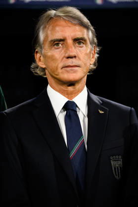 Roberto Mancini, head coach of Italy, during the Nations League football match between Italy and Turkiye at Renato Dall Ara stadium in Bologna (Italy), October 5, 2026. AndreaxStaccioli