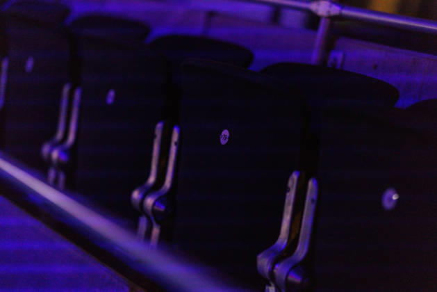 DÜSSELDORF, GERMANY - 6 OCTOBER 2026: Image shows a feature of seating in CASTELLO Düsseldorf during CUPRA Germany Premier Padel P2 2026 Day 3 at CASTELLO Düsseldorf on 6 10 2026 in Düsseldorf, Germany. Germany Copyright: xFröhlichxPascalx