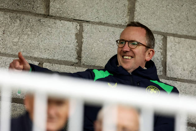 2027 UEFA Under 21 European Qualifier, Munster FA Turner s Cross, Cork 6 10 2026 Republic of Ireland vs England FAI CEO David Courell David Courell 6 10 2026  Copyright: xx AC019908