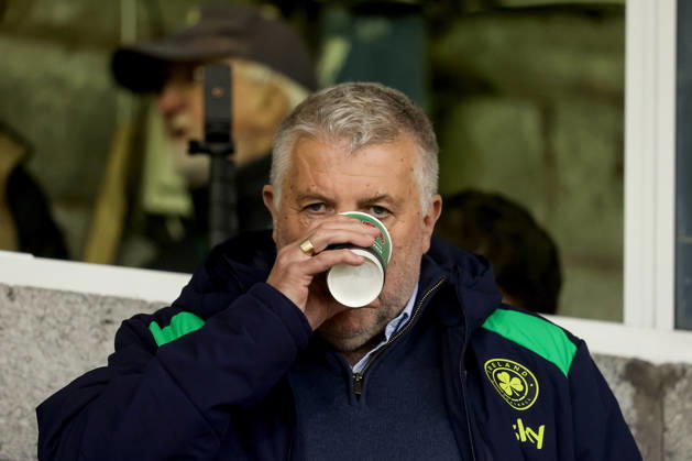 2027 UEFA Under 21 European Qualifier, Munster FA Turner s Cross, Cork 6 10 2026 Republic of Ireland vs England FAI President Paul Cooke Paul Cooke 6 10 2026  Copyright: xx AC019989