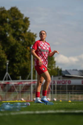 Germany, Freiburg, Women s Regional League South 2026-27: SC Freiburg U20 vs. SC Dortelweil, Johanna Hebben (SC Freiburg), 16 Copyright: xMirjamxGeigerx