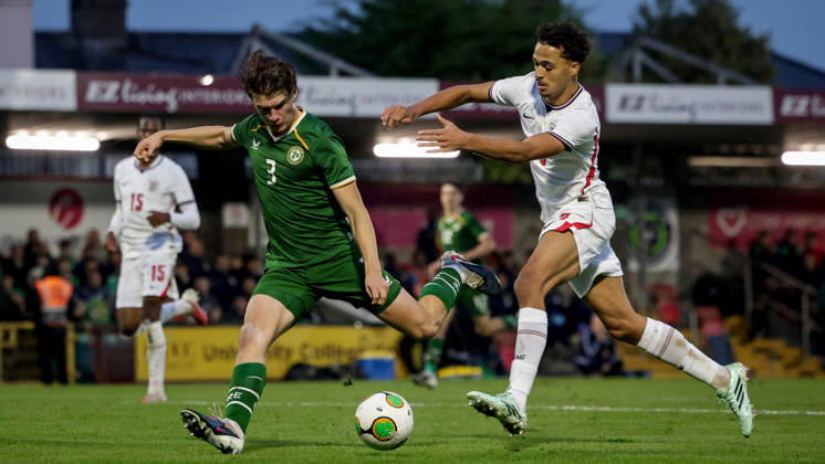 2027 UEFA Under 21 European Qualifier, Munster FA Turner s Cross, Cork 6 10 2026 Republic of Ireland vs England Ireland s Conor McManus scores his sides 2nd goal of the match Conor McManus scores his sides 2nd goal of the match 6 10 2026 Copyright: xx NE1L0066