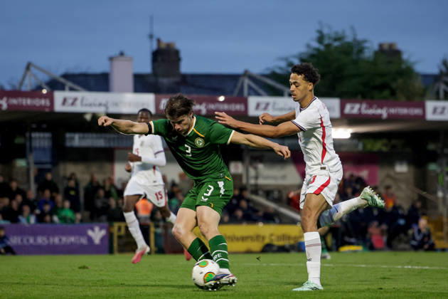 2027 UEFA Under 21 European Qualifier, Munster FA Turner s Cross, Cork 6 10 2026 Republic of Ireland vs England Ireland s Conor McManus scores his sides 2nd goal of the match Conor McManus scores his sides 2nd goal of the match 6 10 2026 Copyright: xx NE1L0068