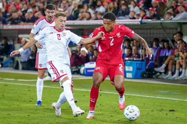 Fußball, Nations League, Schweiz - Nordmazedonien