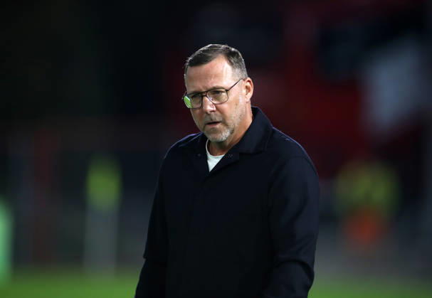 Soccer, Men s, Toto Cup, Quarterfinals, 2026–2027 Season, SpVgg Unterhaching vs. SSV Jahn Regensburg, Sportpark Unterhaching, Sascha Hildmann, SSV Jahn Regensburg Coach, Head, Upper Body